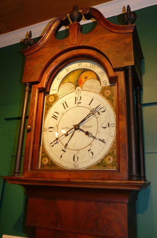 James Watson, Philadelphia  8-Day Tall Case Clock