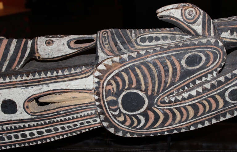 20th Century Canoe Prow in the Style of Papua New Guinea