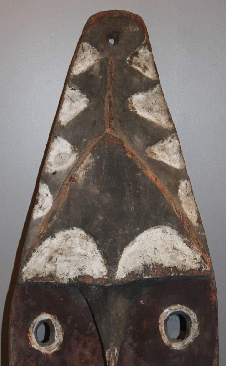 Papua New Guinean Nukuma Washkuk Mindja from New Guinea African Shield or Mask