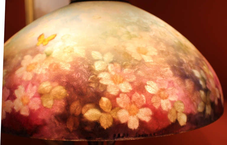 Handel 6688 18” Floral Table Lamp 2