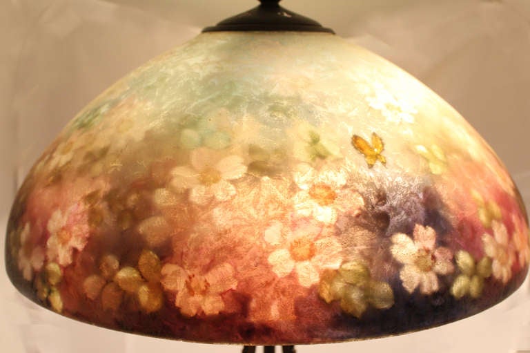Handel 6688 18” Floral Table Lamp 1