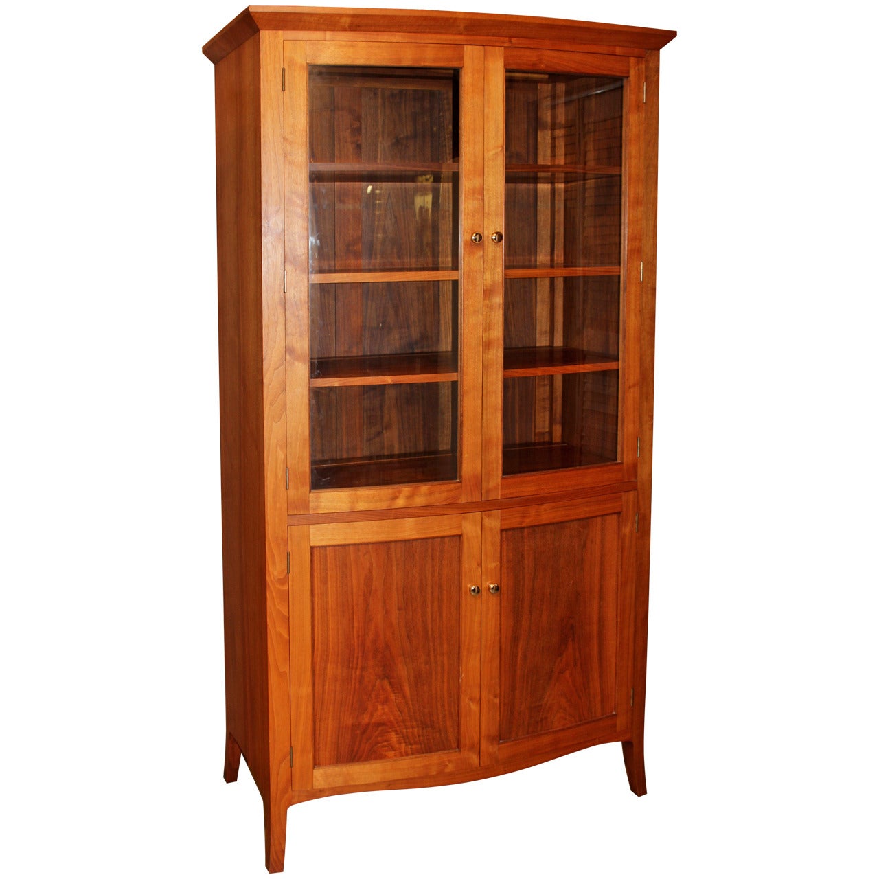 Exceptional Cherry Cupboard by David Margonelli in the Shaker manner