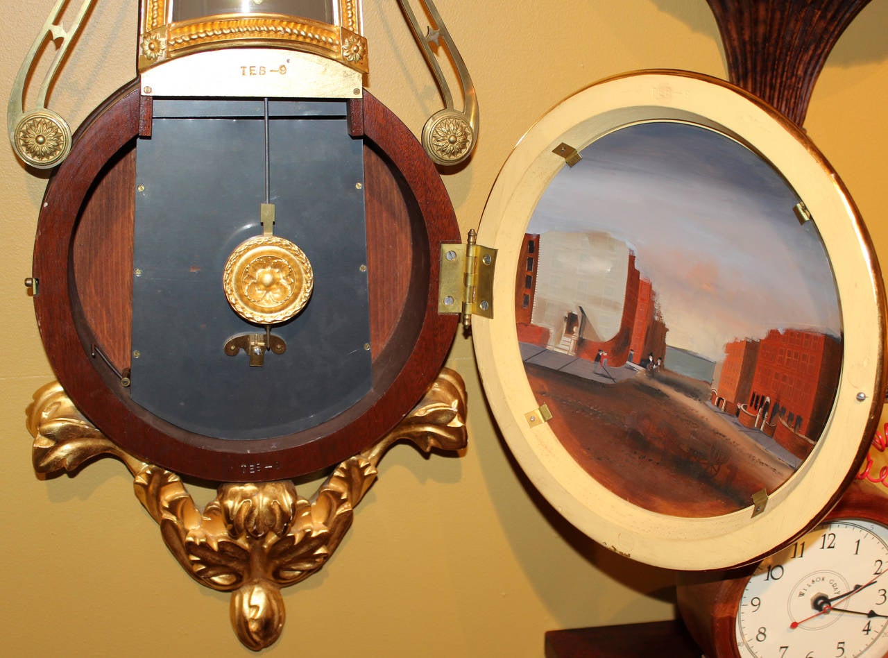 Lemuel Curtis 8 Day Girandole Clock by Ted Burleigh Jr 2