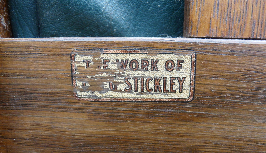 Stickley Mission Settee 3