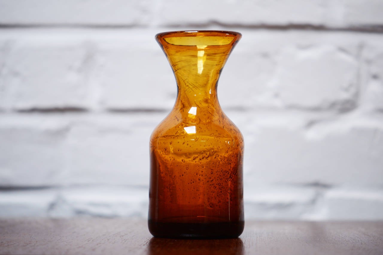 Scandinavian Modern Erik Höglund Handmade Vases Made for Boda, Sweden For Sale