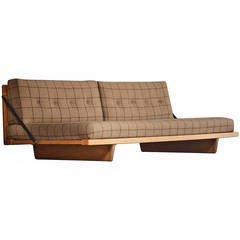 Børge Mogensen Sofa or Day Bed in Oak model 191 made by Fredericia Stolefabrik