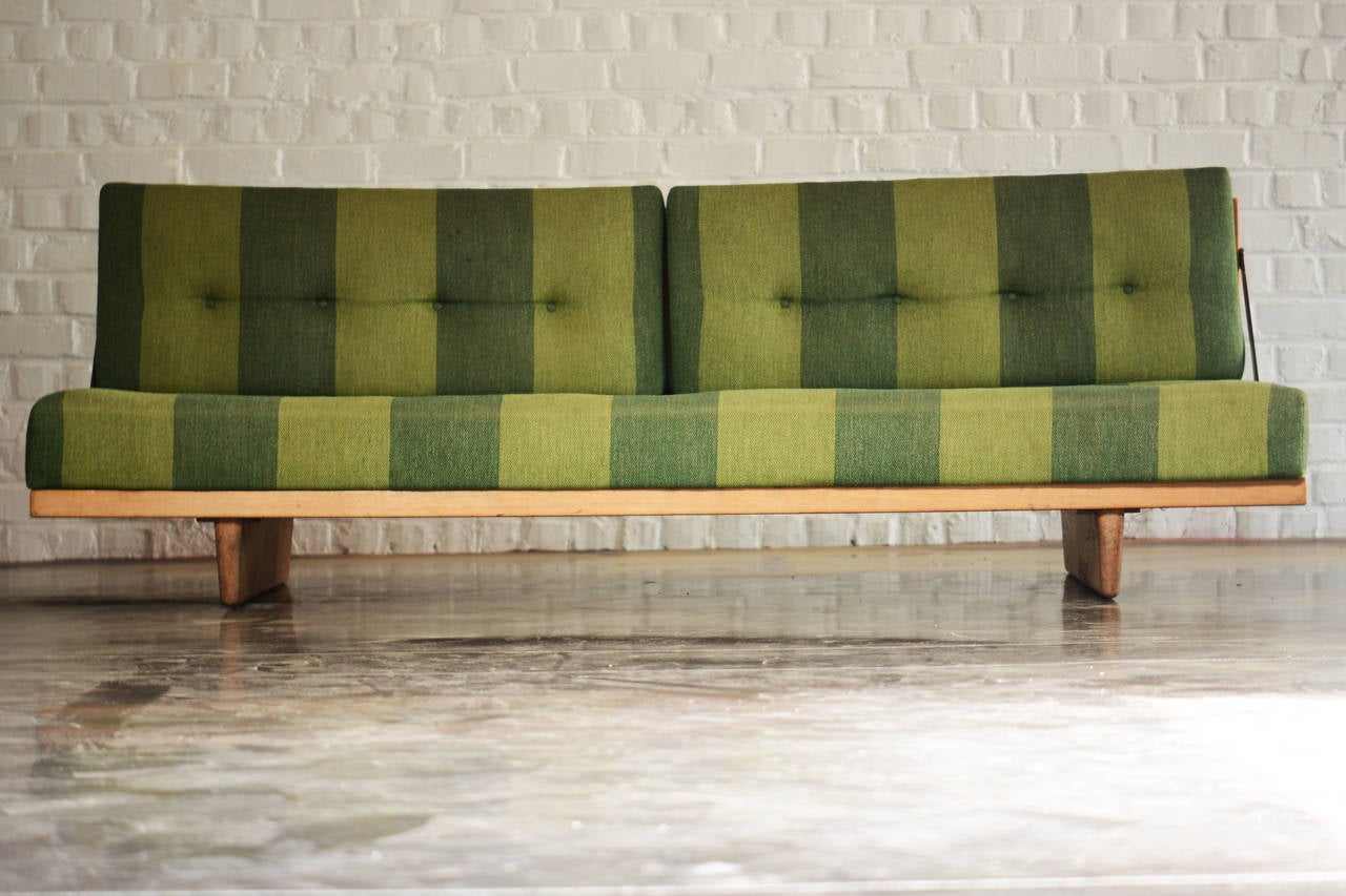 Mid-20th Century Børge Mogensen Sofa or Day Bed in Oak model 191 made by Fredericia Stolefabrik For Sale