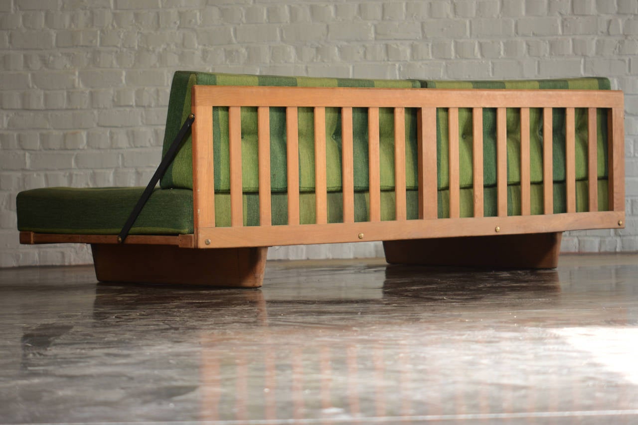 Danish Børge Mogensen Sofa or Day Bed in Oak model 191 made by Fredericia Stolefabrik For Sale