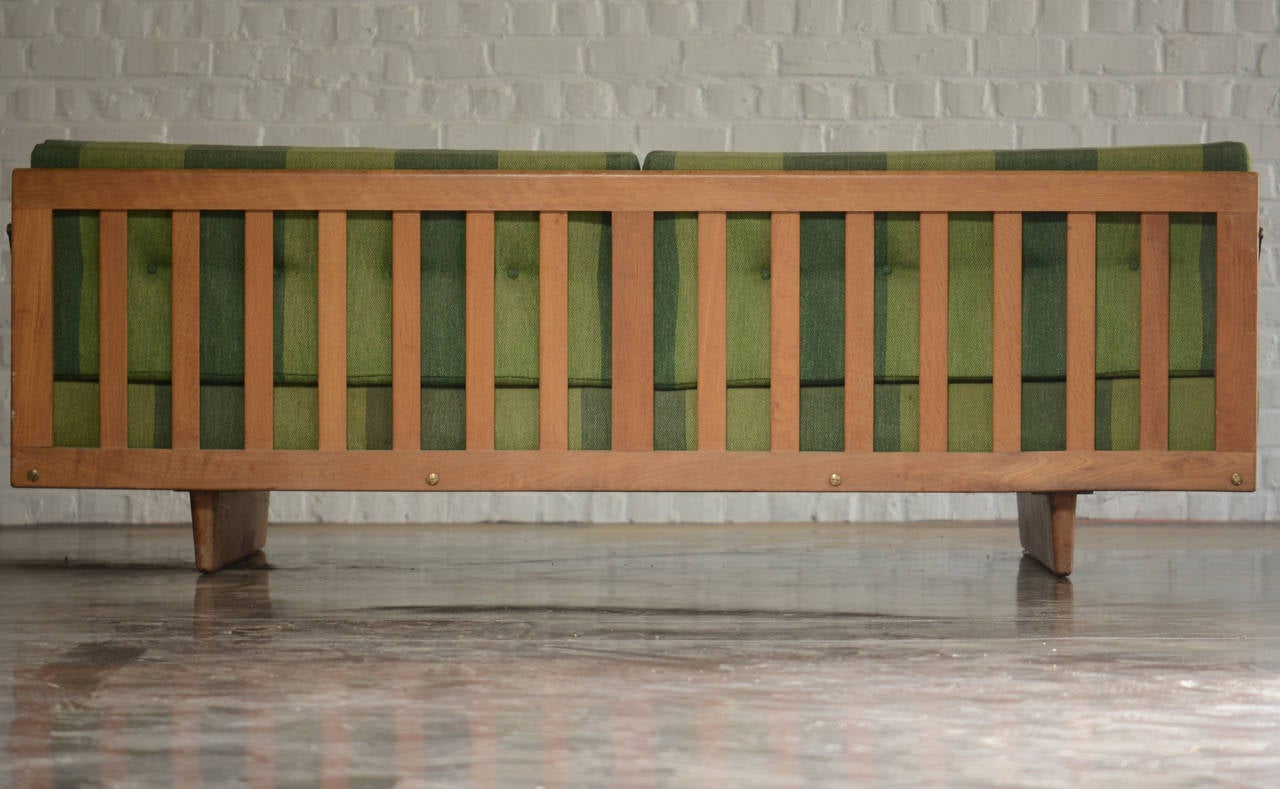 Børge Mogensen Sofa or Day Bed in Oak model 191 made by Fredericia Stolefabrik In Good Condition For Sale In Brussels, BE