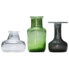 Erik Hoglund Handmade Vases by the Artist for Boda