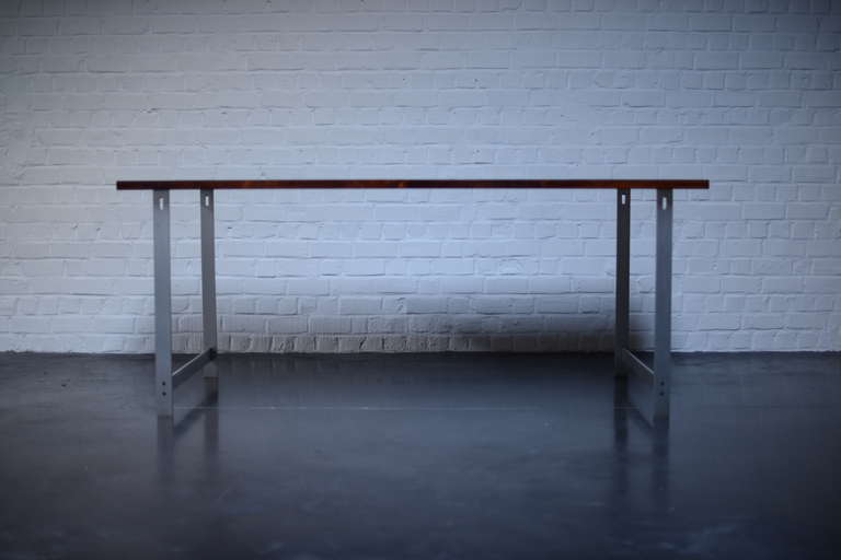 Scandinavian Modern Jorgen Hoj Rosewood Desk or Dining Table For Sale
