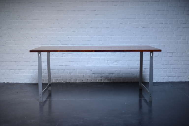 Rare rosewood desk or dining table.