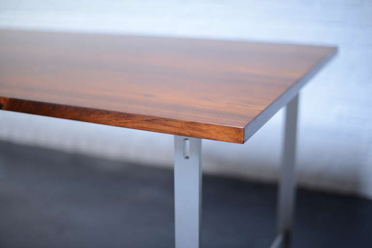 Jorgen Hoj Rosewood Desk or Dining Table For Sale 2