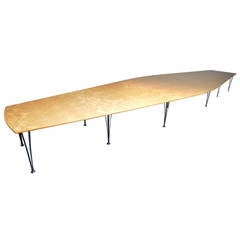 Bruno Mathsson Unique Very Large Dining Table