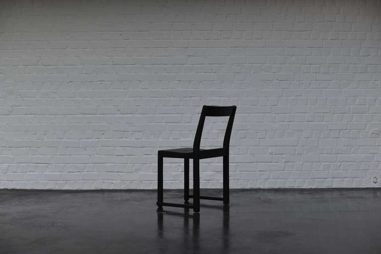 Mid-20th Century 16 Sven Markelius, 1930 Stackable Chairs Could be Painted in Any Color For Sale