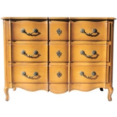 Custom French Louis XV Style Provincial Chest by Cassard Chateau Romano NYC