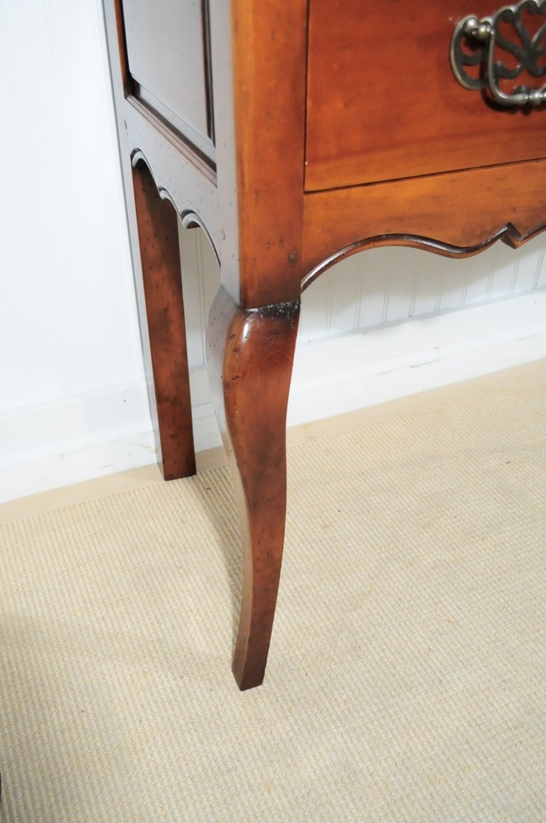 Richelieu Art et Muebles de France Country French Cherry and Chestnut  Console at 1stDibs
