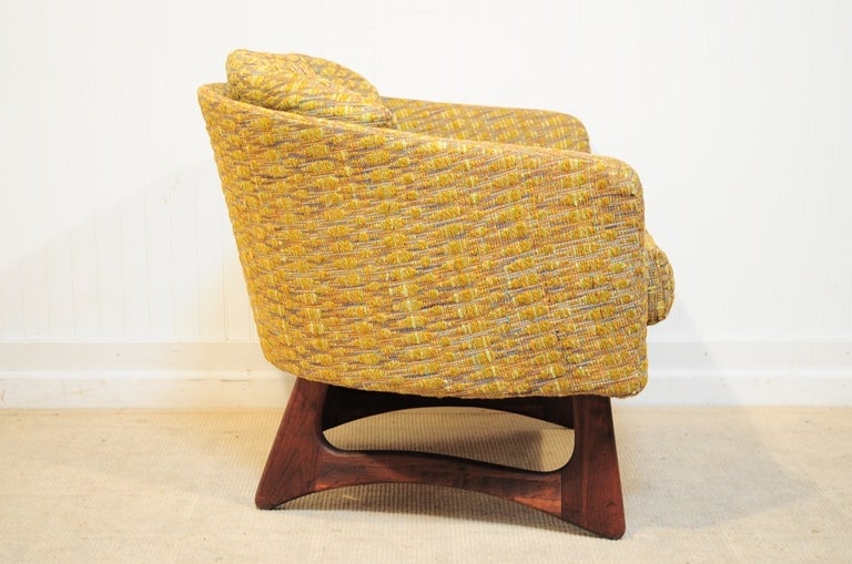1960's Adrian Pearsall Craft Associates Sculptural Walnut Lounge Chair 3