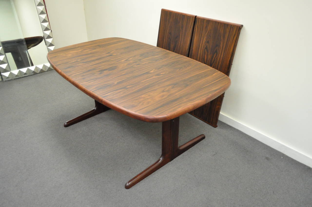 mid century modern rosewood dining table