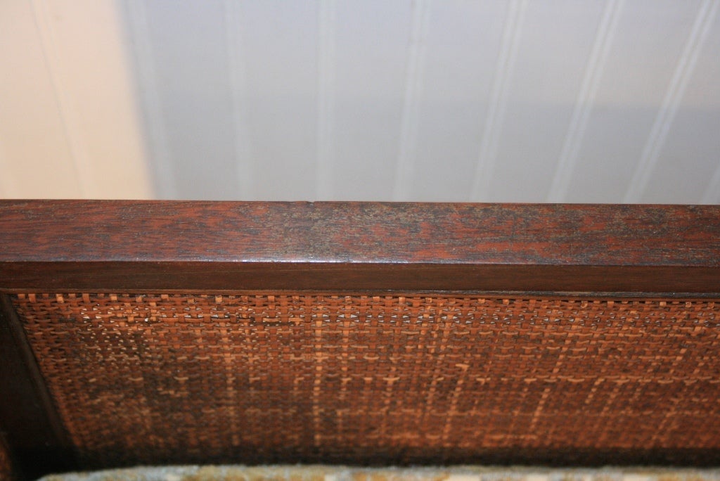 1950's Mahogany Window Bench attr. Edward Wormley for Dunbar 1
