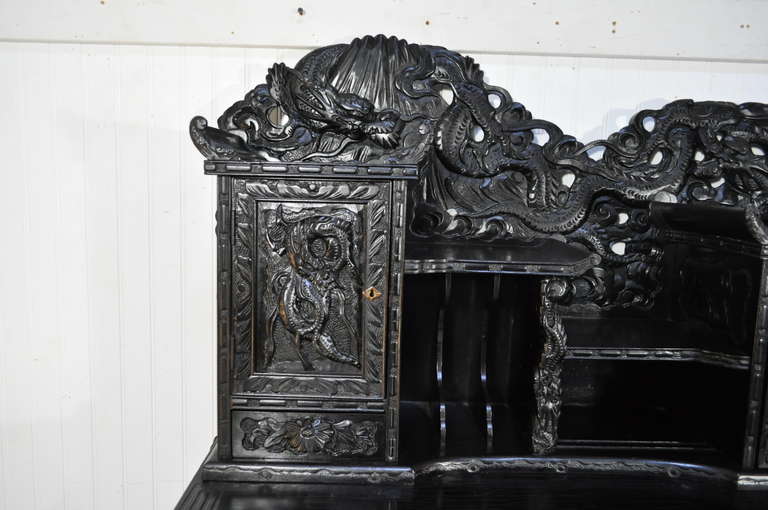 oriental writing desk