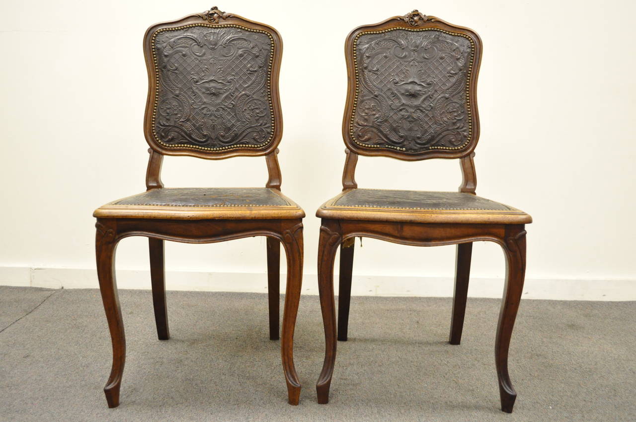 louis xv dining chairs