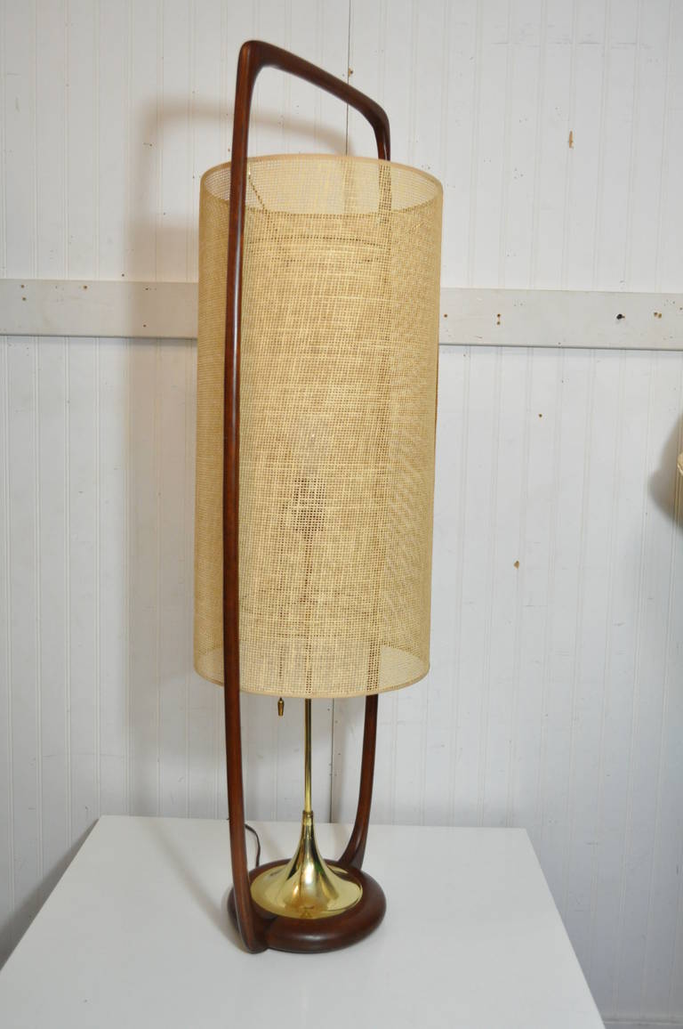 mid century danish table lamp