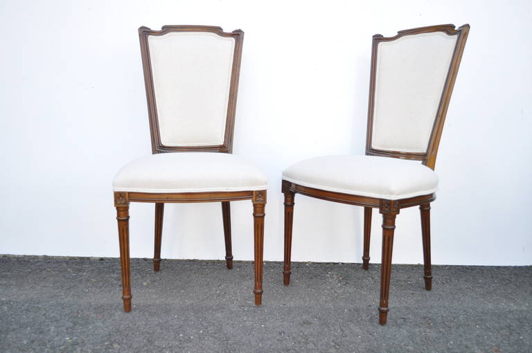french country upholstered dining chairs