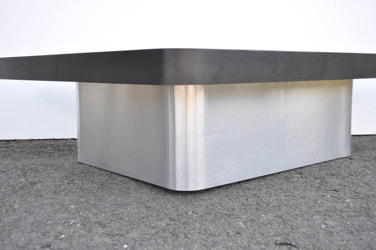 modern triangle coffee table