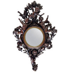 Early 19th Century Carved Mirror