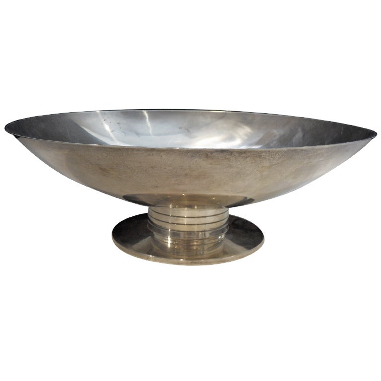 TIFFANY  Solid Silver Stelring  Centerpiece Bowl, C 1951 For Sale
