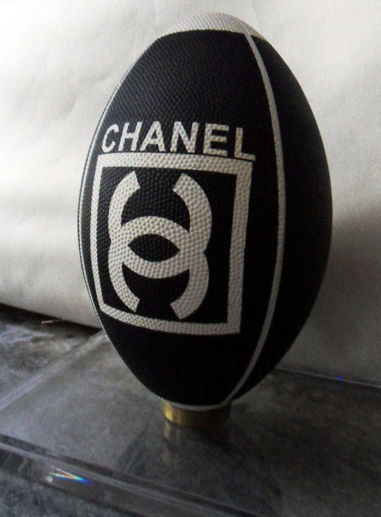 French Chanel Grained Rubber Ball 2007