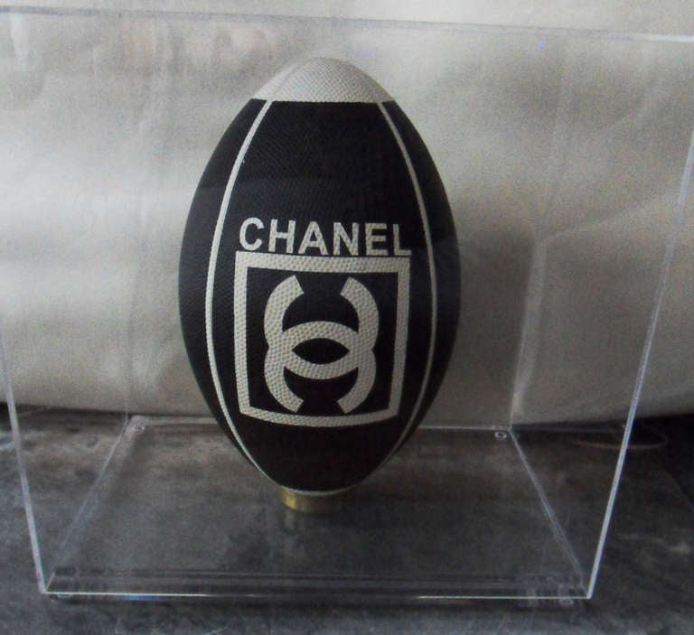 Chanel Grained Rubber Ball 2007 In Excellent Condition In Paris, ile de france