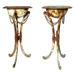 Antique Cast Iron Plant Stands