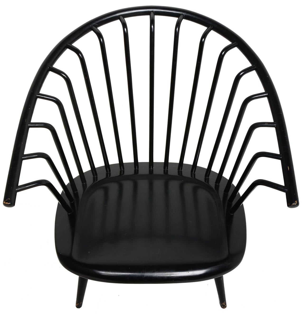 Scandinavian Modern Ilmari Tapiovaara Crinolette Lounge Chair For Sale