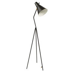 Rare Swedish Bergboms Grasshopper Lamp