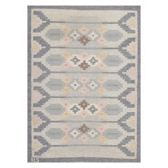 Swedish Flat Weave Wool Carpet