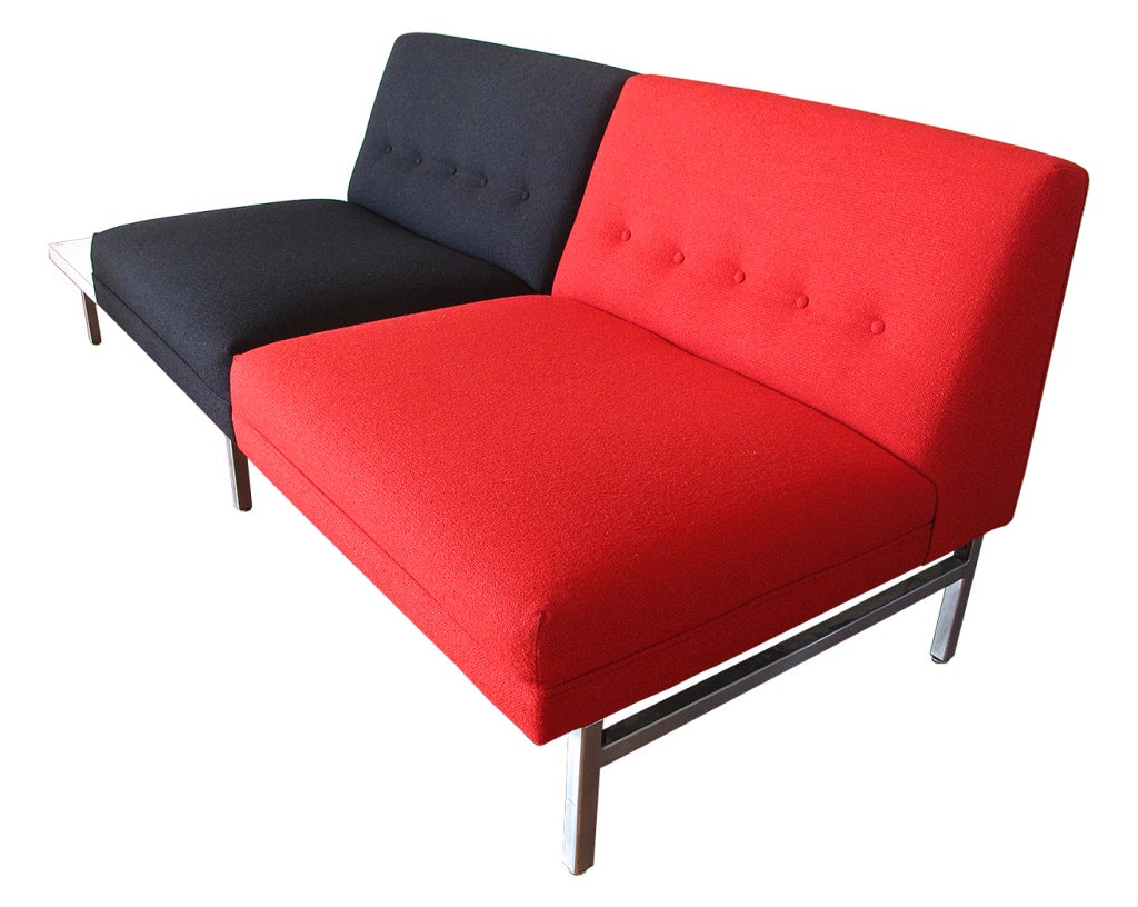 American Unique George Nelson settee for Herman Miller