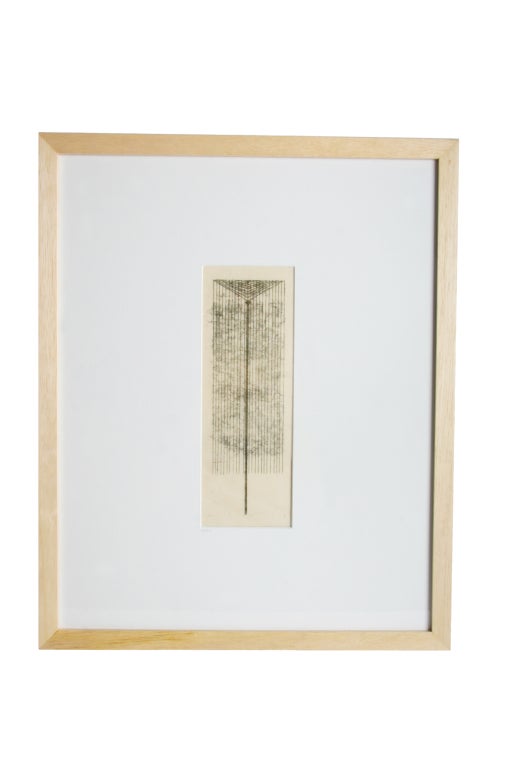 un Monotype di Harry Bertoia