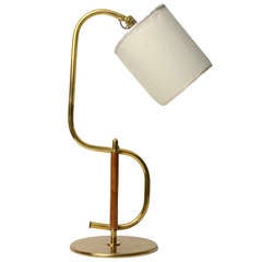 Exceptional Paavo Tynell Table Lamp in Brass