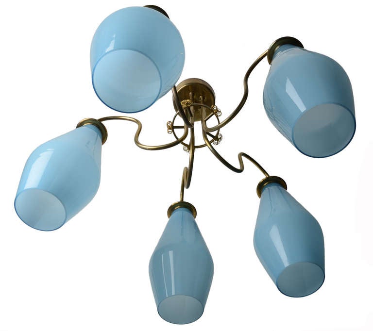 Finnish A Jewel of a  Paavo Tynell Chandelier
