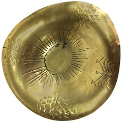Rare Tapio Wirkkala Brass Bowl
