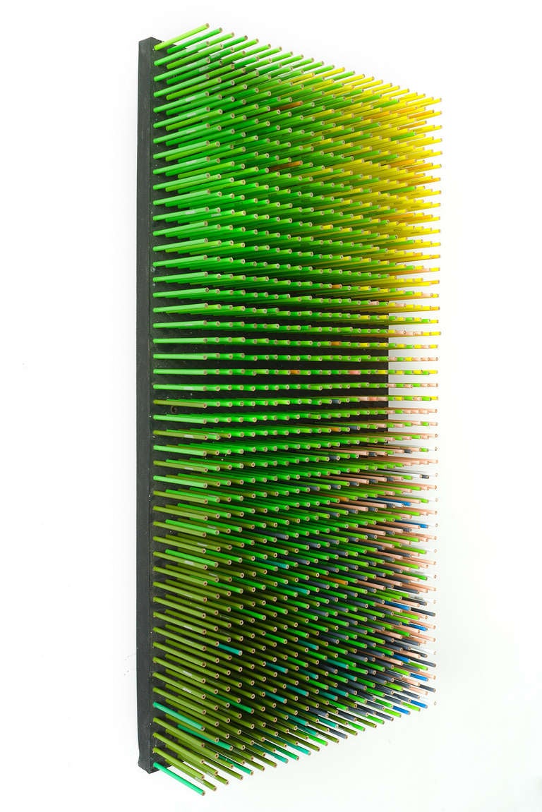 Contemporary Dynamic Optical Wall Sculptures