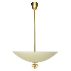 Paavo Tynell Glass Dish Chandelier