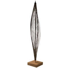 A Prototype Wire Form Sculpture By Harry Bertoia