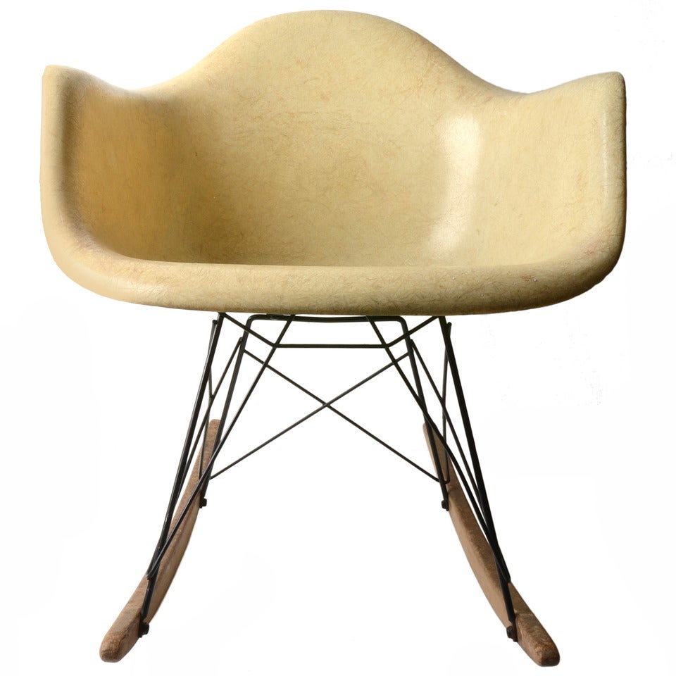 Early Eames Rocking Chair for Herman Miller
