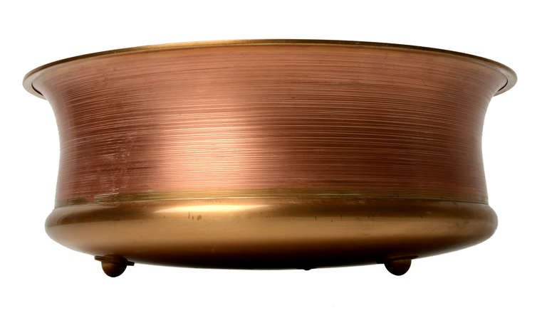 Scandinavian Modern Tapio Wirkkala Bronze Bowl TW491 For Sale