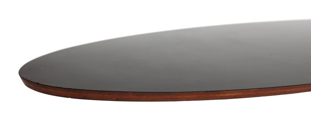 Metal Early Eames surfboard table