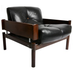 Percival Lafer
s Jacaranda wood lounge