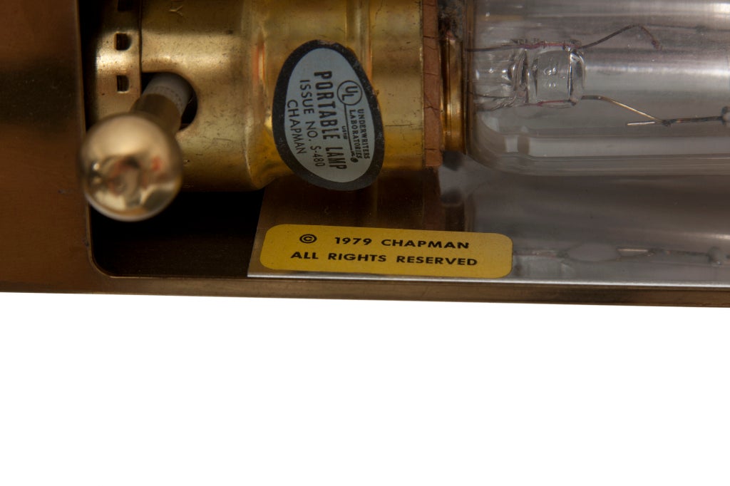 Chapman Brass adjustable desk lamp. 2